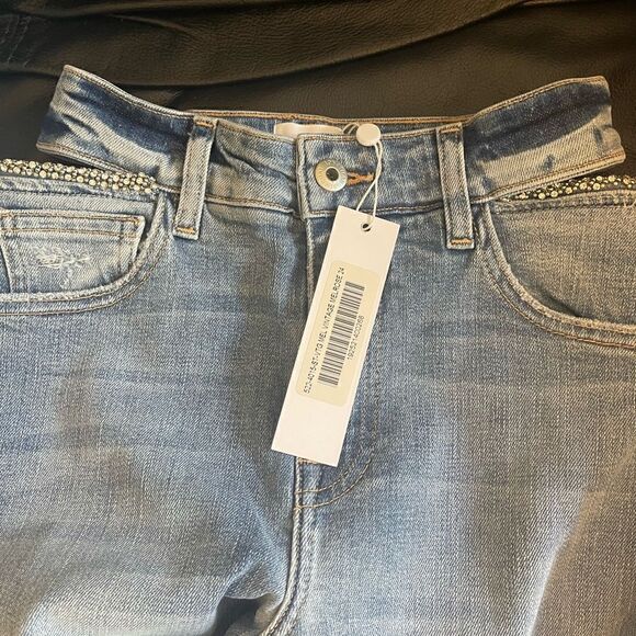 New Jonathan Simkhai Amelia Denim Jeans size 24 New - Picture 5 of 6